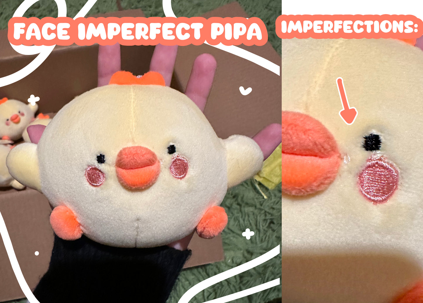 💛 B GRADE Pipa Plushies! :C 💛