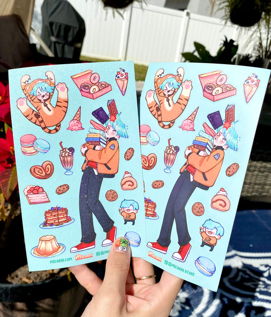 Candycore ! 🍰 Soushin Sticker sheet!