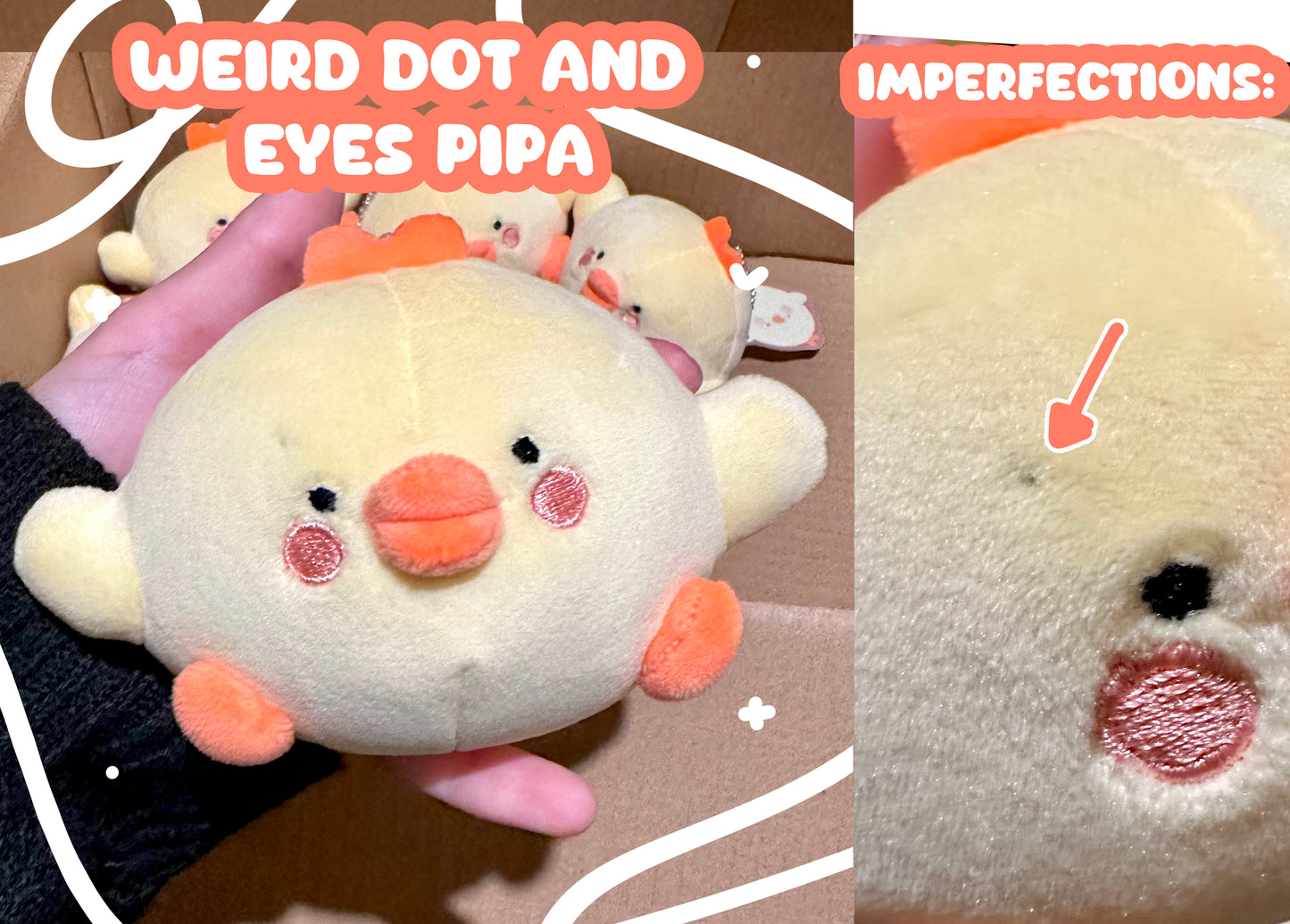 💛 B GRADE Pipa Plushies! :C 💛