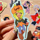 Original Characters vinyl sticker set!🎃