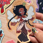 Original Characters vinyl sticker set!🎃