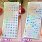 Deco Holographic Stickers Sheet (16 Styles options)