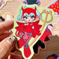 Original Characters vinyl sticker set!🎃