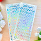 Sky Holographic Stickers Sheet