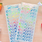 Sky Holographic Stickers Sheet