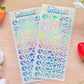 Sky Holographic Stickers Sheet