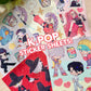 Kpop Vinyl Sticker Sheets!