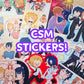 CSM Happy Ending Vinyl Stickers!