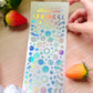 Space Universe Holographic stickers sheet