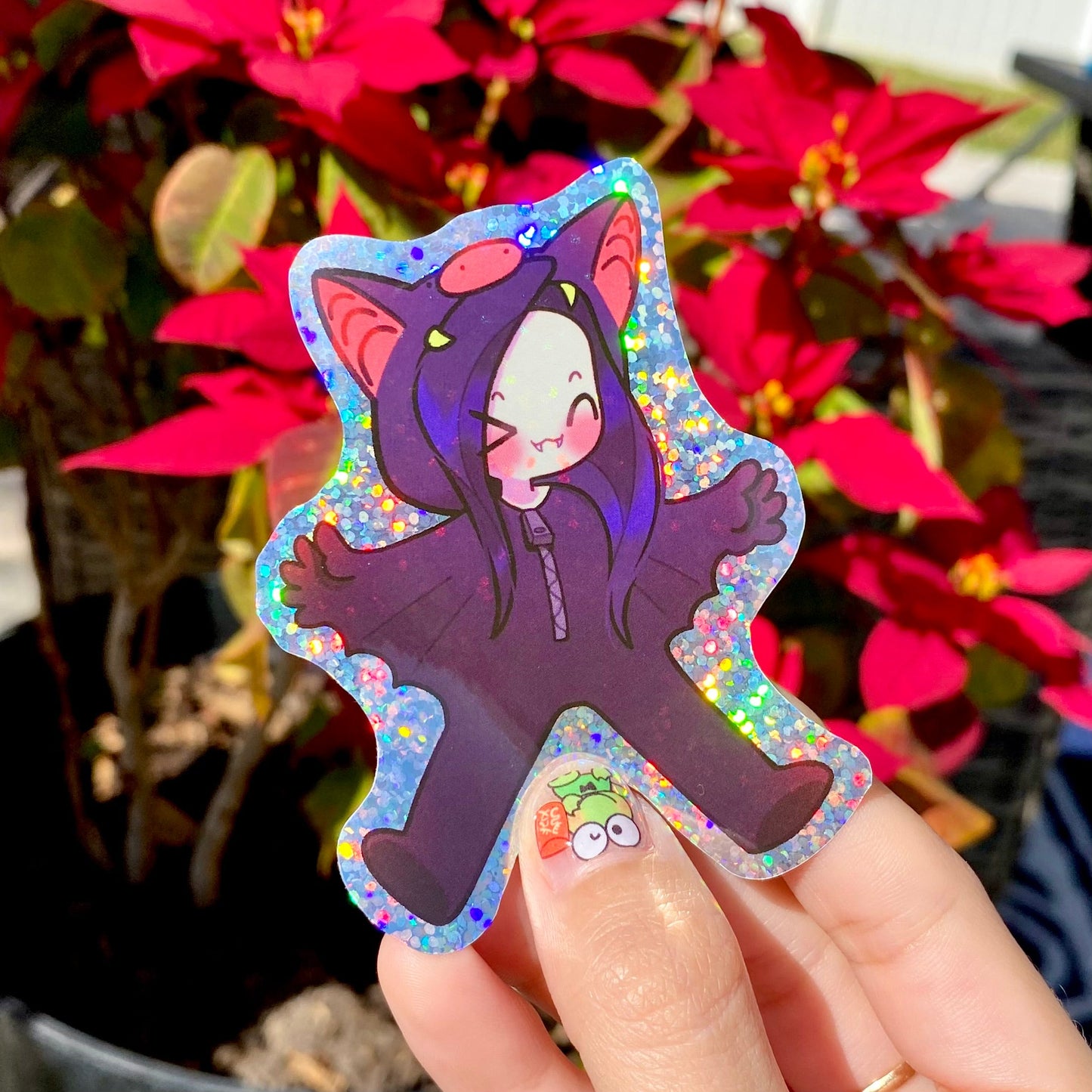 Bat Micaela holographic Stickers!