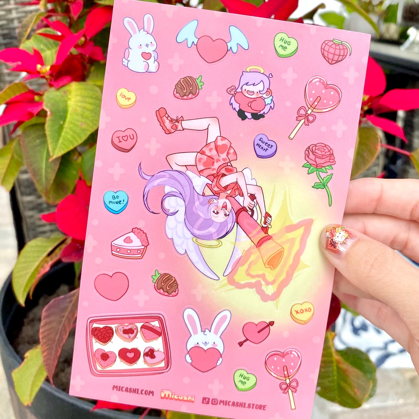 Valentine's day Cupids V.2 sticker sheets! 💗💔