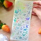 Butterflies Holographic Sticker Sheet