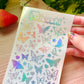 Butterflies Holographic Sticker Sheet