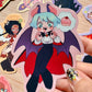 Original Characters vinyl sticker set!🎃