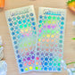 Flowers Holographic Stickers Sheet