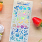 Spooky Magic Wtich Holographic Stickers Sheet