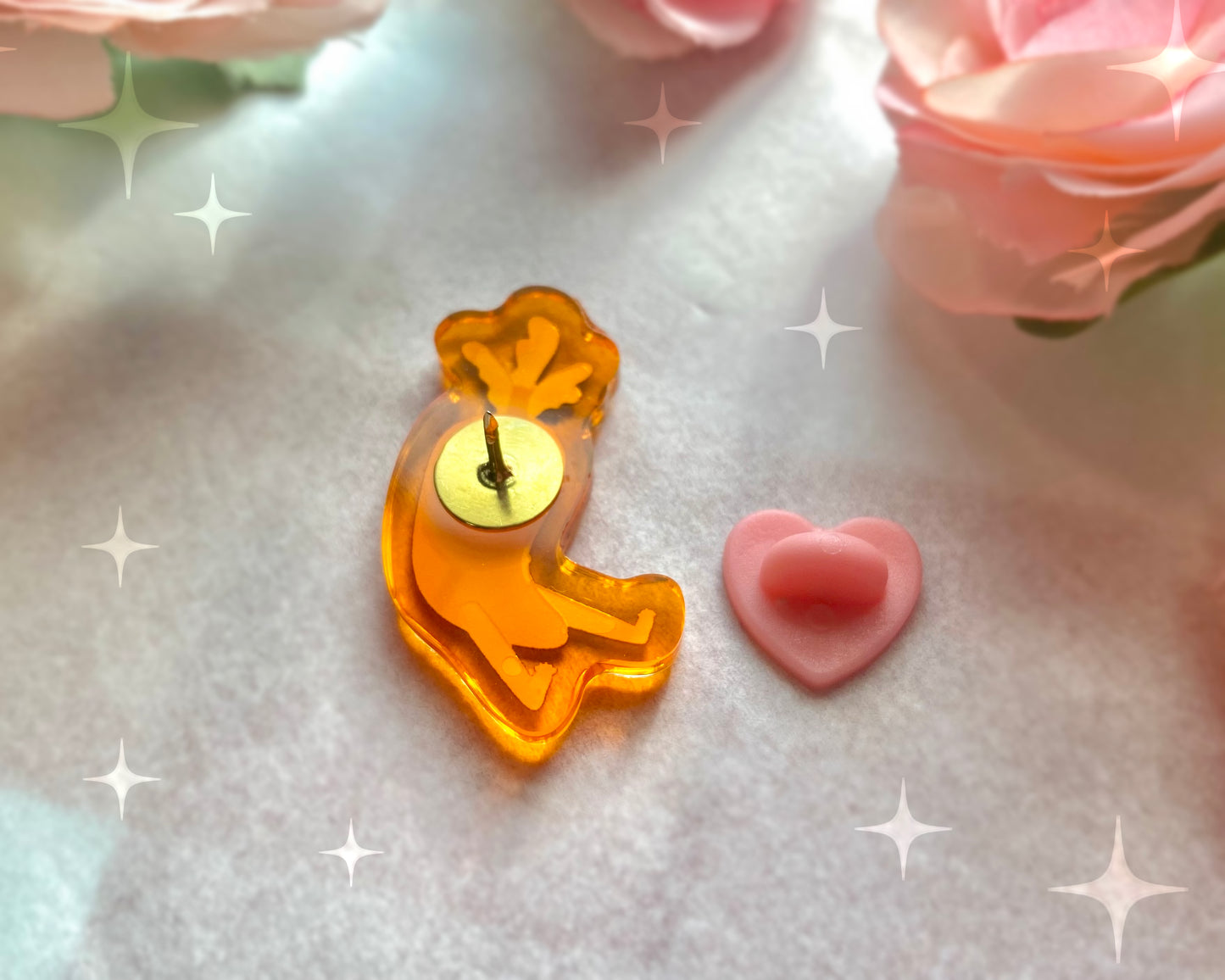 Carrot Boy Acrylic Pin 1.5"