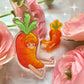 Carrot Boy Acrylic Charm 2.5" Double sided