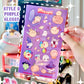 Spooky Pipa Friends Sticker sheets! - Halloween cute kawaii stickers