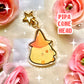 La Pipa Keychains! - Acrylic epoxy Cute chick charms