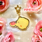 La Pipa Keychains! - Acrylic epoxy Cute chick charms