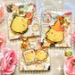 La Pipa Keychains! - Acrylic epoxy Cute chick charms