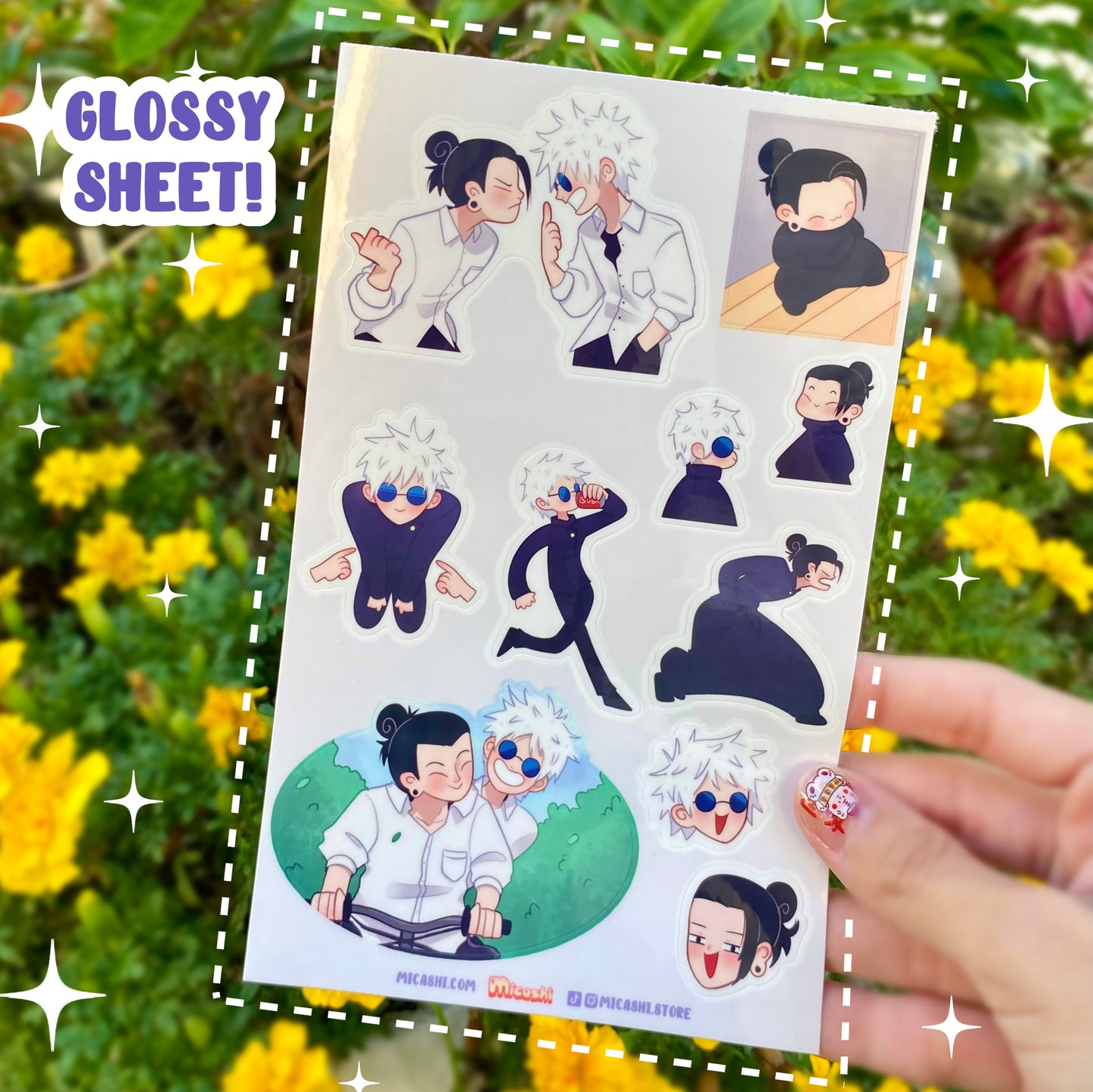 JJK Sticker sheets! :D