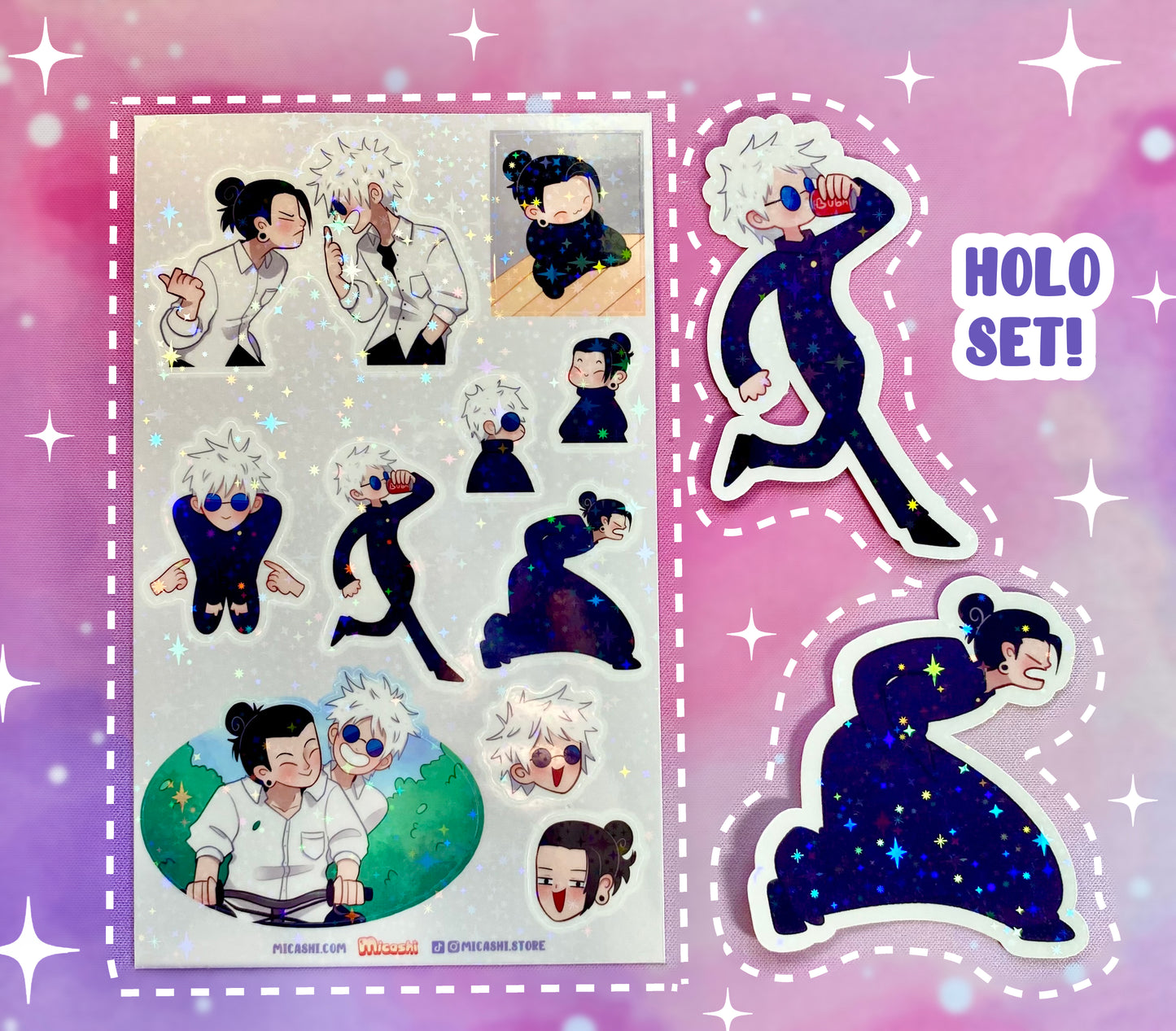 JJK Sticker sheets! :D