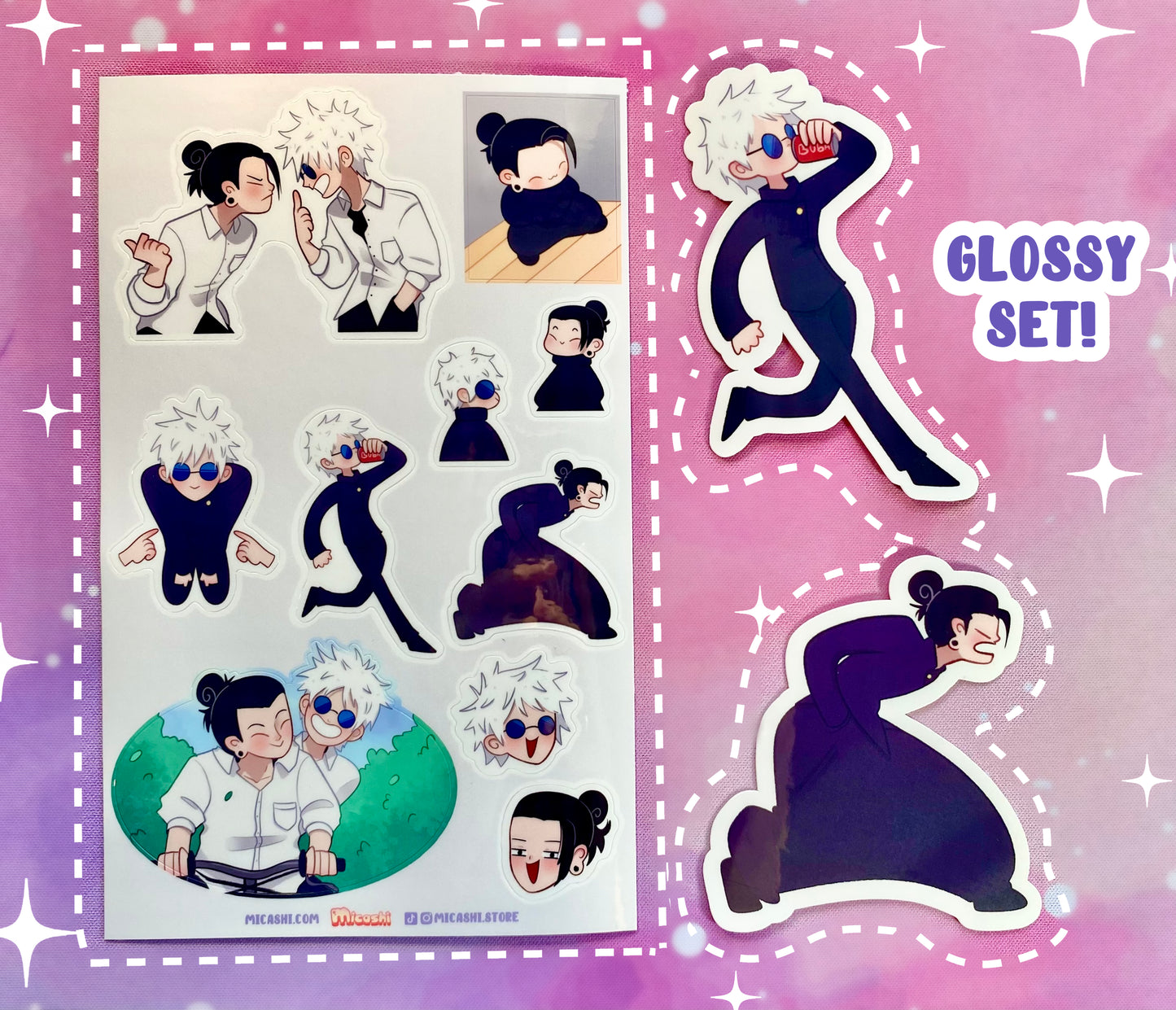 JJK Sticker sheets! :D