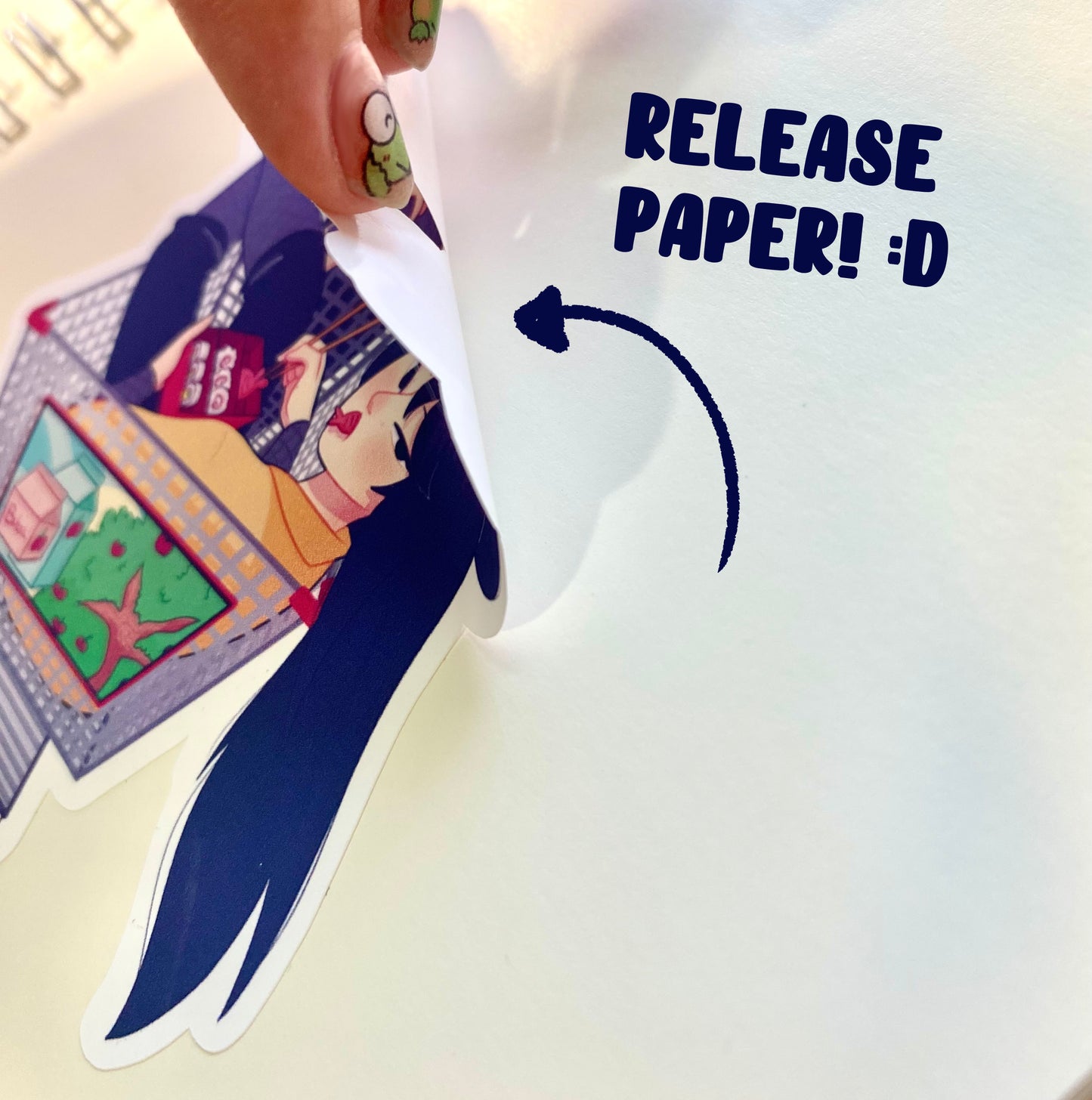 Pipayasita Reusable Sticker Book 50 sheet of release paper! -  A5 and B5 size :D