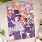 Valentine's day Cupids V.4 sticker sheets! 💗💔 Magical Girls V.4