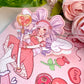 Valentine's day Cupids V.4 Art Print! 💗💔 Magical Girls V.4
