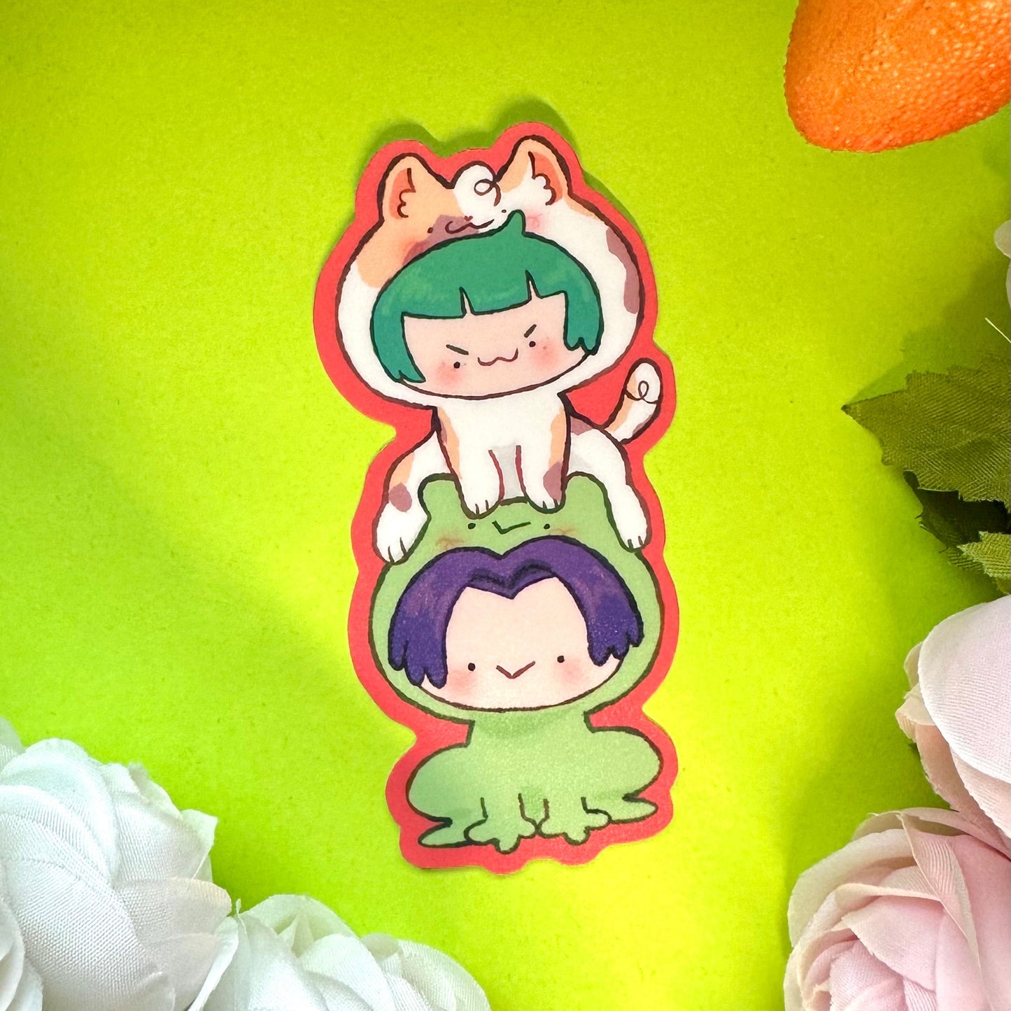 TAD Vinyl Sticker Sheets and Heart Buttons !