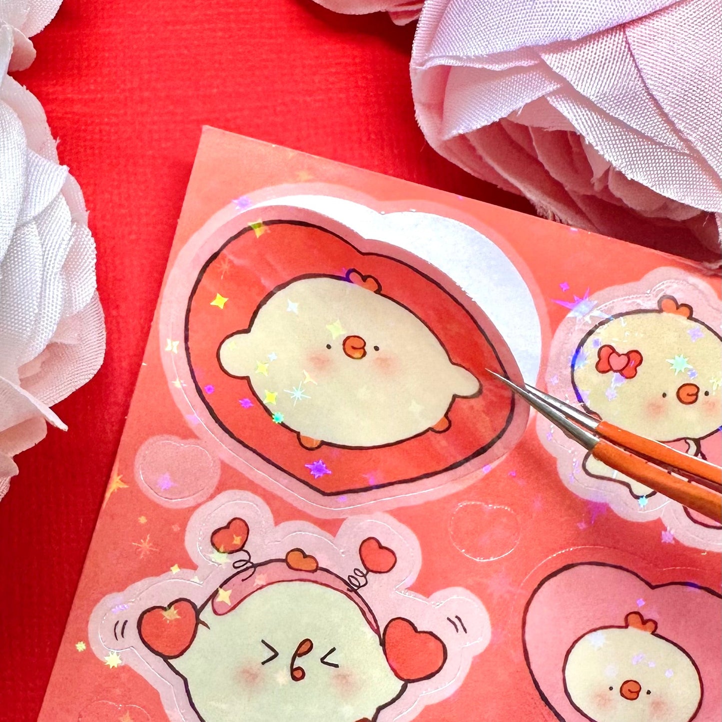 Pipa Love! Valentine's day Heart Button! 💗💔