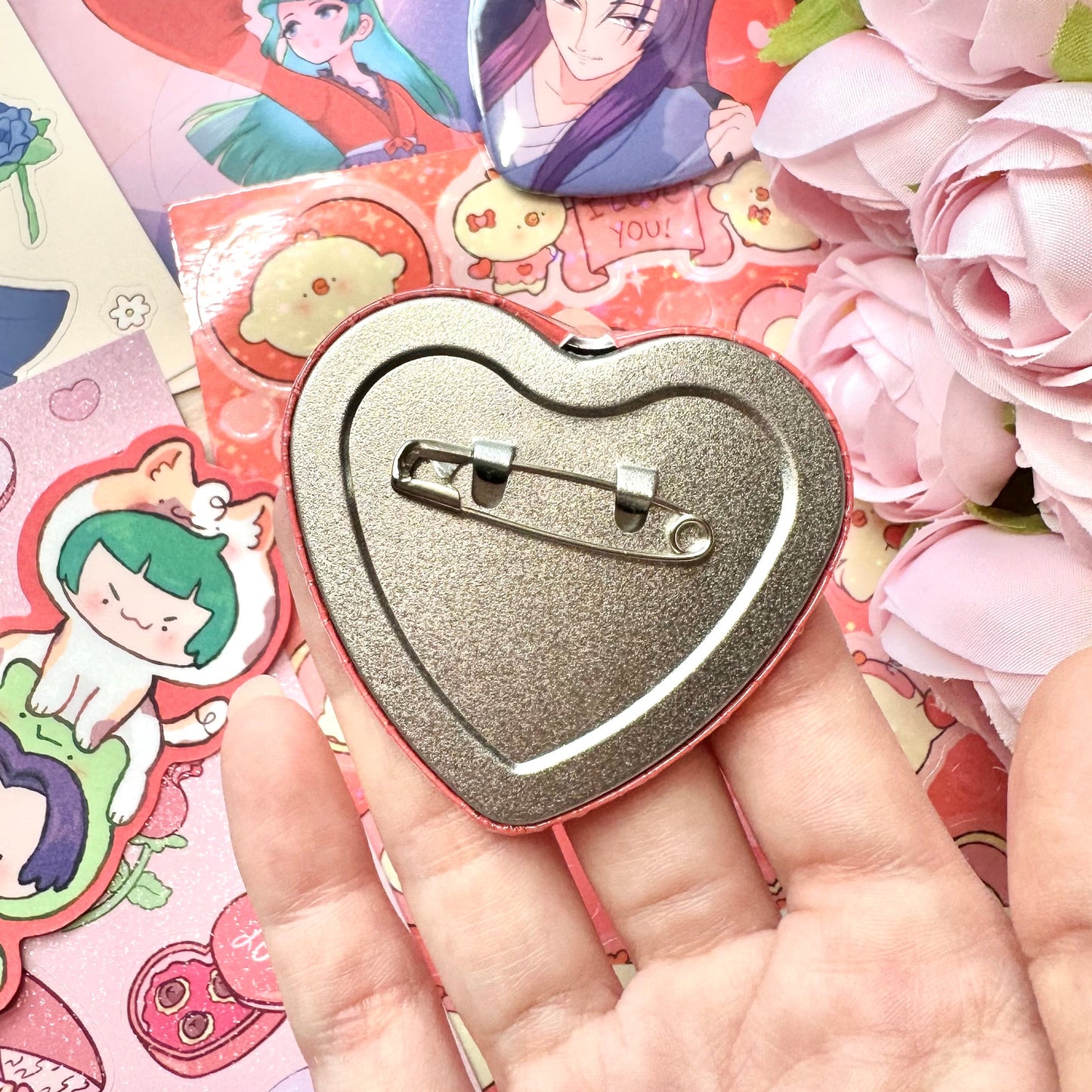 Valentine's day Cupids V.4 sticker sheets! 💗💔 Magical Girls V.4