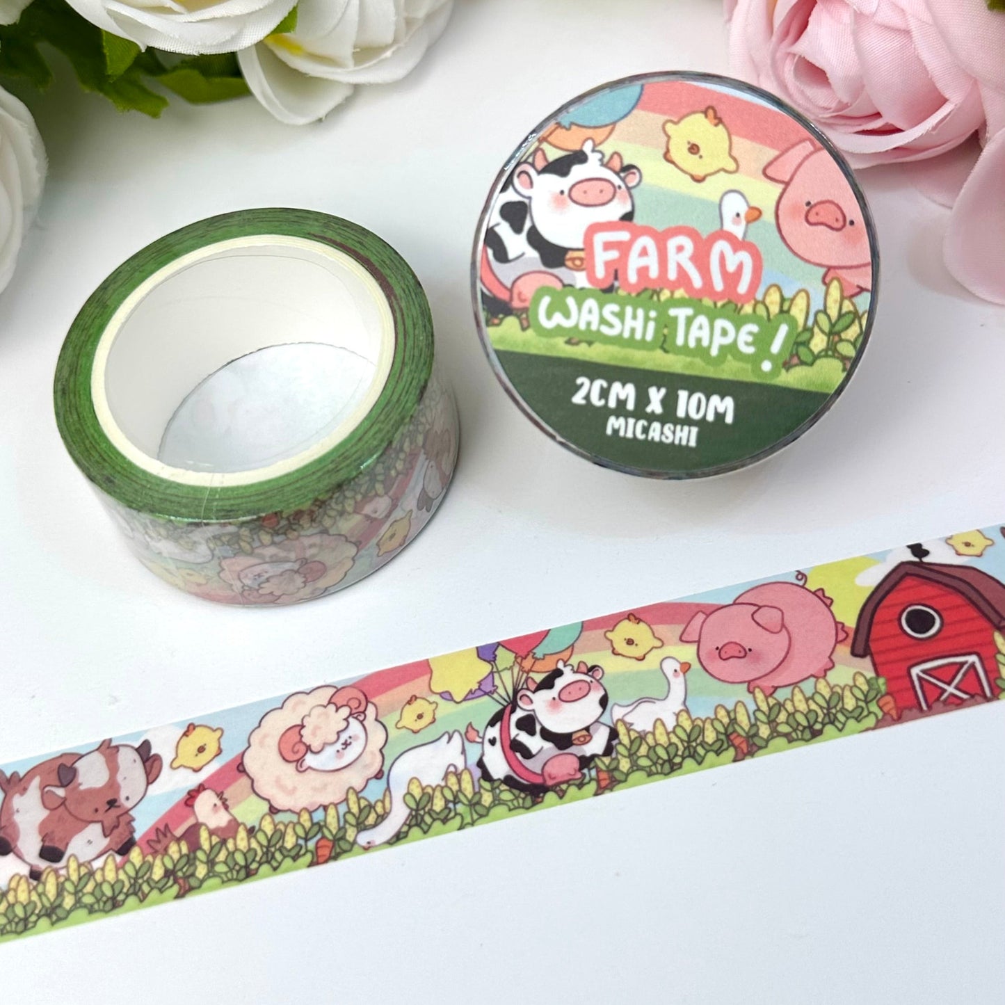 Farm 🚜 Washi Tape
