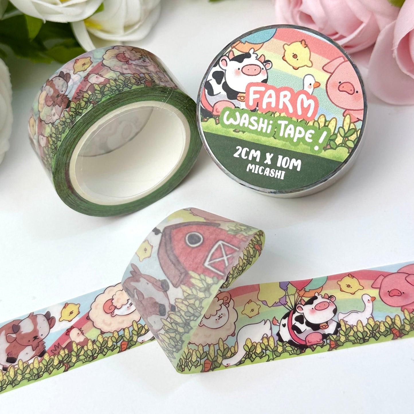 Farm 🚜 Washi Tape