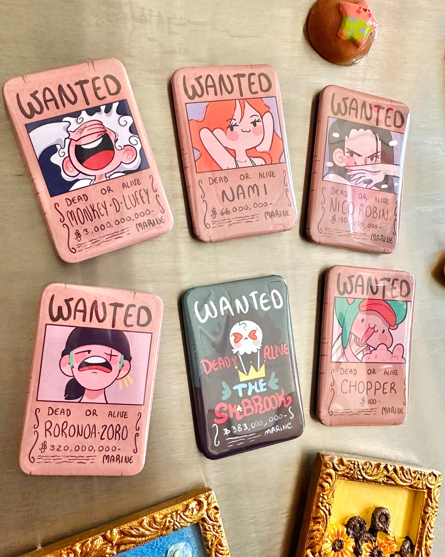 Pirates Magnets and Buttons!