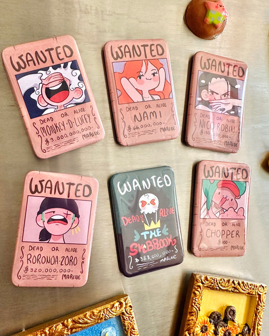 Pirates Magnets and Buttons!