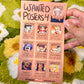Silly Wanted Posters sticker Sheet - Vinyl Waterproof