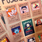 Silly Wanted Posters sticker Sheet - Vinyl Waterproof