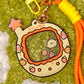 PipaGotchi Shaker Keychain! - Acrylic Cute chick charm