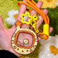 PipaGotchi Shaker Keychain! - Acrylic Cute chick charm