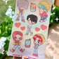 Kpop Vinyl Sticker Sheets!