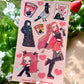 Kpop Vinyl Sticker Sheets!
