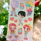 Kpop Vinyl Sticker Sheets!