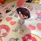Kpop Vinyl Sticker Sheets!