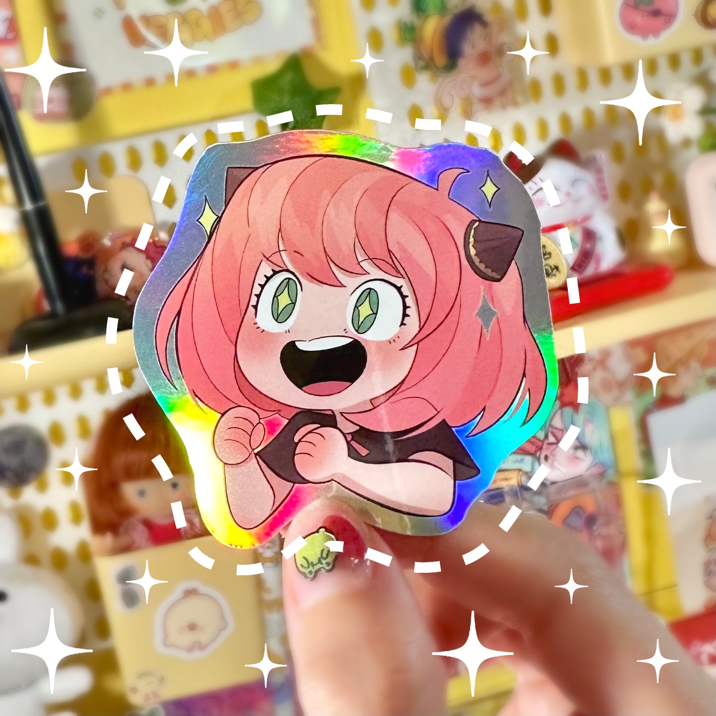 Anya Holo stickers :3