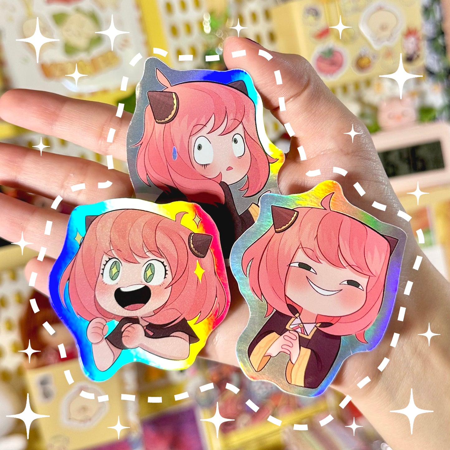 Anya Holo stickers :3