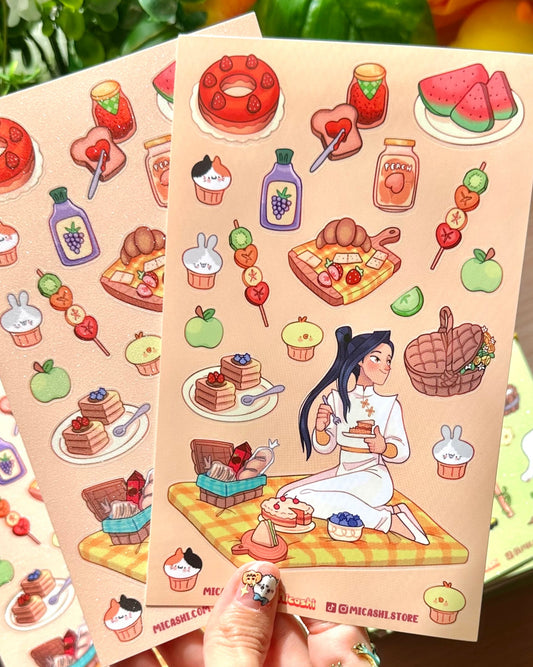 PicnicCore ! 🥪  Micael Cute Sticker sheet!